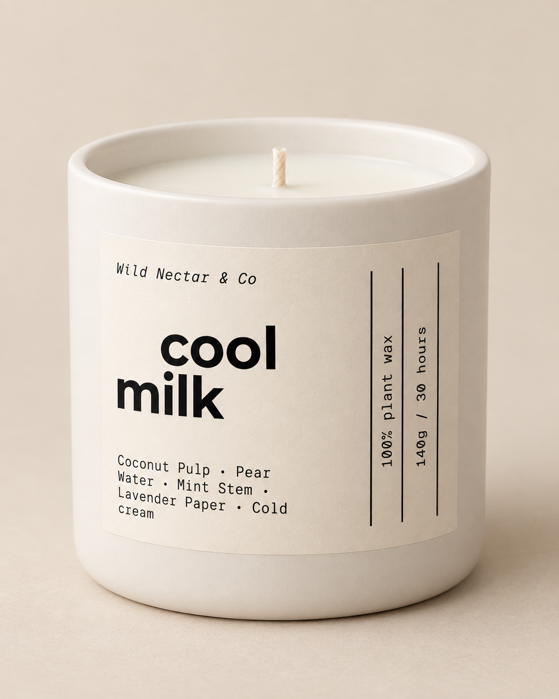 Cool Milk - Classic Candle