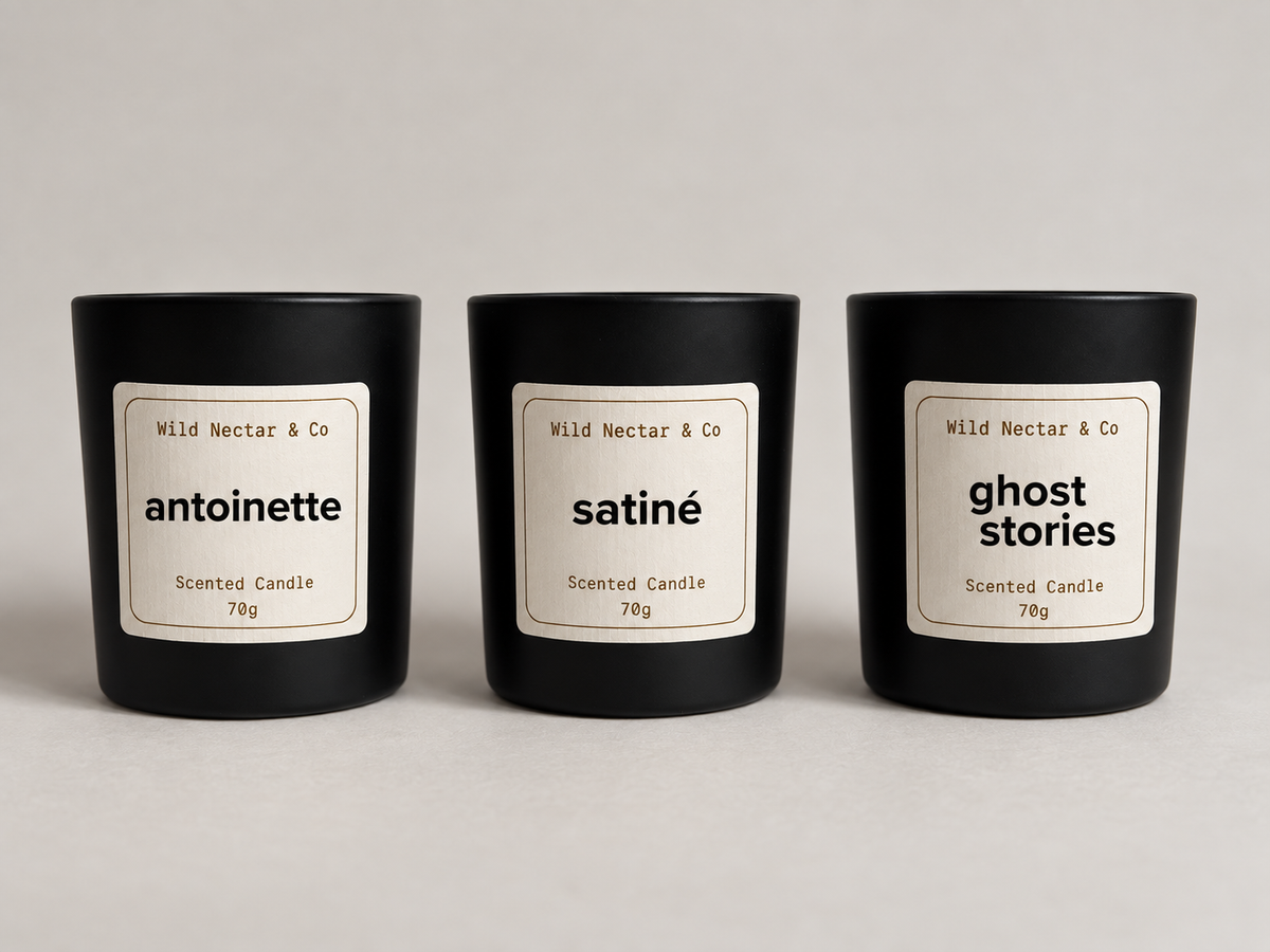 Velvet Hours Mini Trio - Black