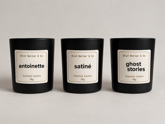 Velvet Hours Mini Trio - Black